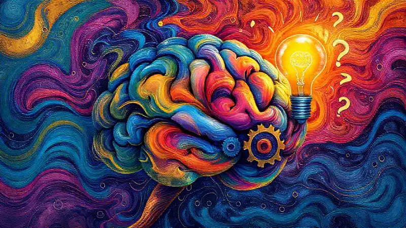 Un cerebro abstracto visualiza ideas complejas