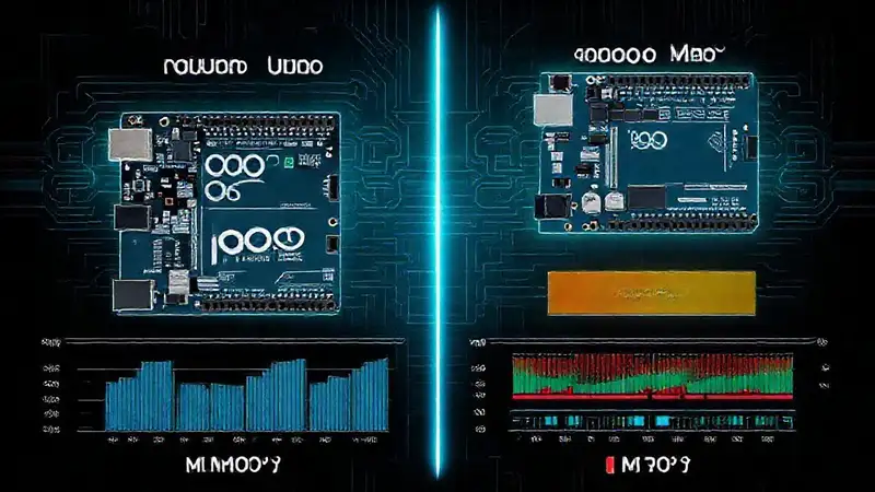 Arduino Uno y Mega se comparan visualmente