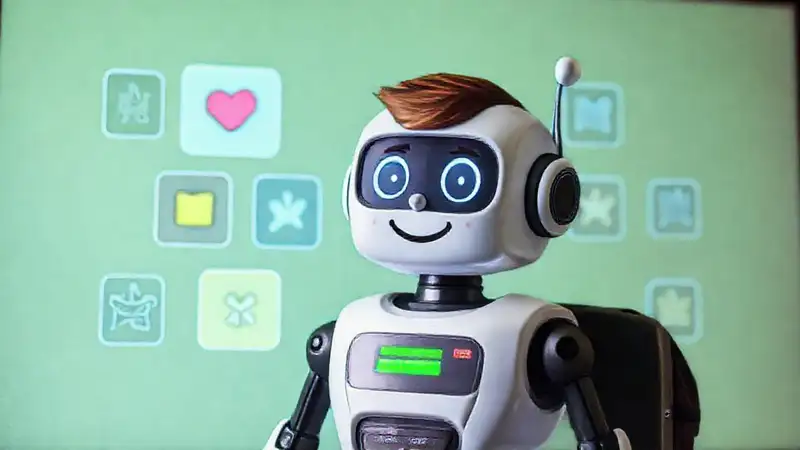 Interfaz amigable para estudiantes digitales y felices