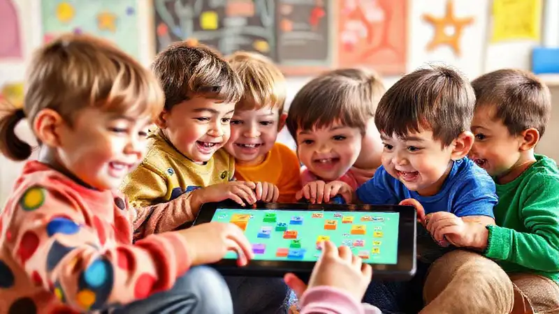 Niños aprenden a programar con alegría