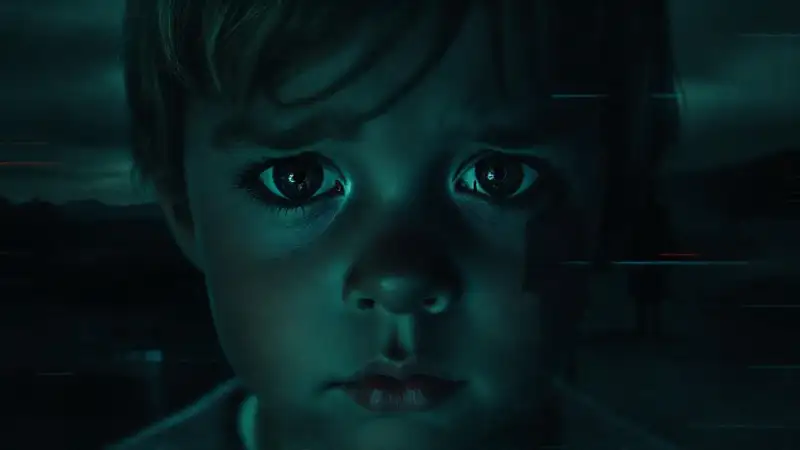 La pantalla refleja una cara angustiada