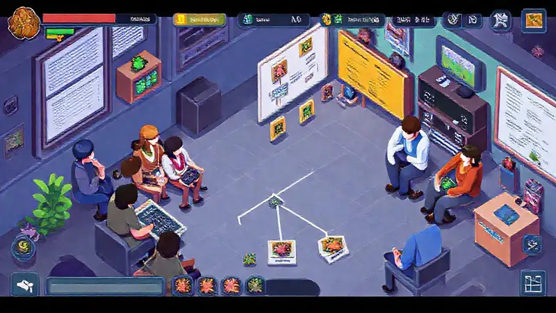 Un juego digital colaborativo y colorido