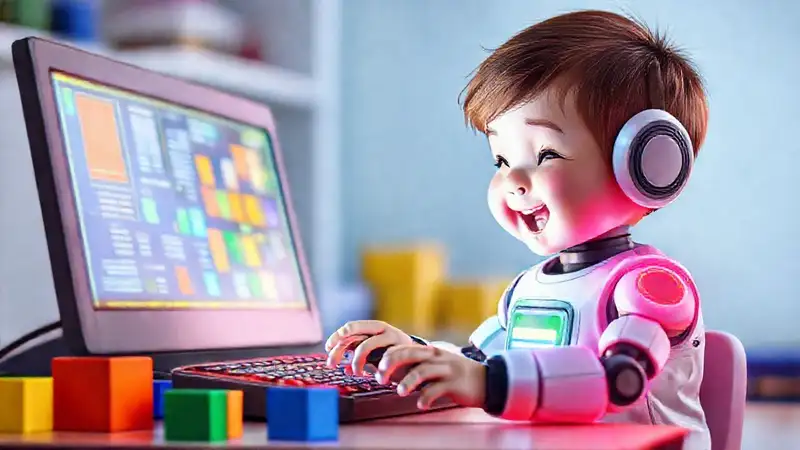 Niños aprenden a programar con alegría