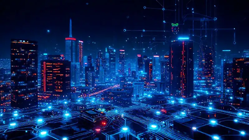 Un futuro tecnológico, interconectado y brillante