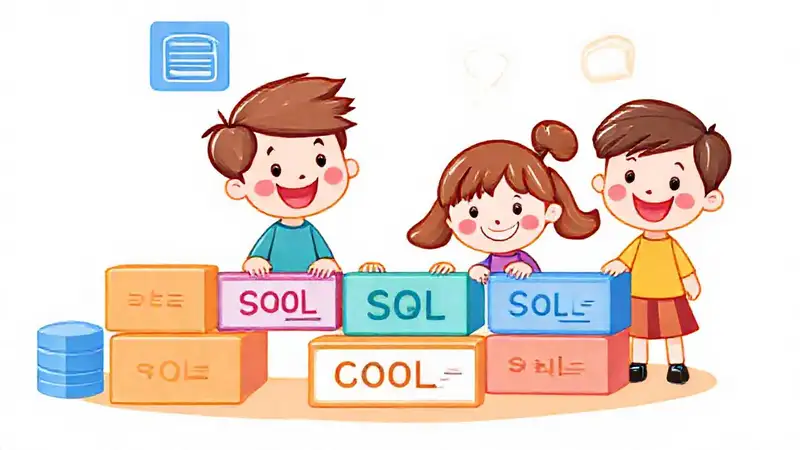 Una ilustración educativa sobre bases de datos