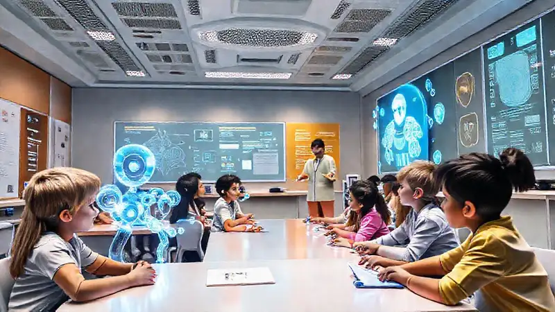 Aula futurista: aprendizaje dinámico e interactivo