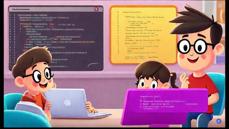 Aprendizaje animado con interfaz colorida