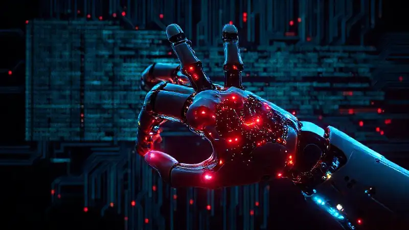 La mano robótica presenta un fallo digital