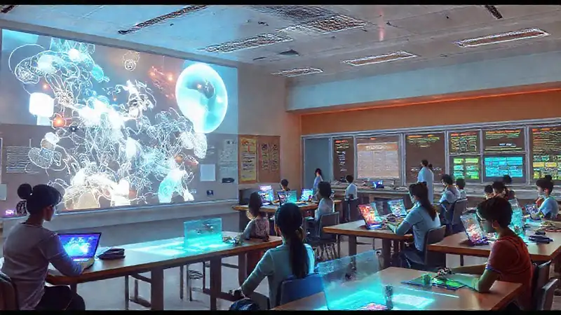 Aula futurista: aprendizaje digital colaborativo e innovador