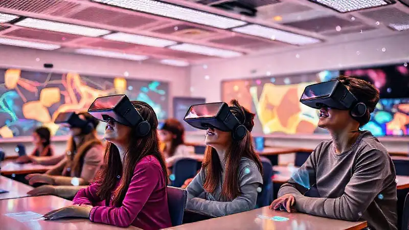 Aula futurista: aprendizaje inmersivo y diverso