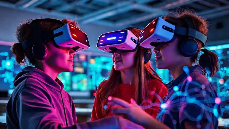Jóvenes exploran aprendizaje futurista con VR