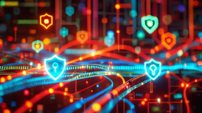 Seguridad digital vibrante y en movimiento