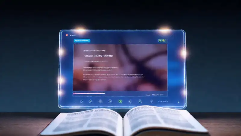 Interfaz digital de aprendizaje optimista y clara