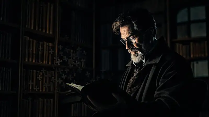 Un erudito reflexivo resuelve un misterio