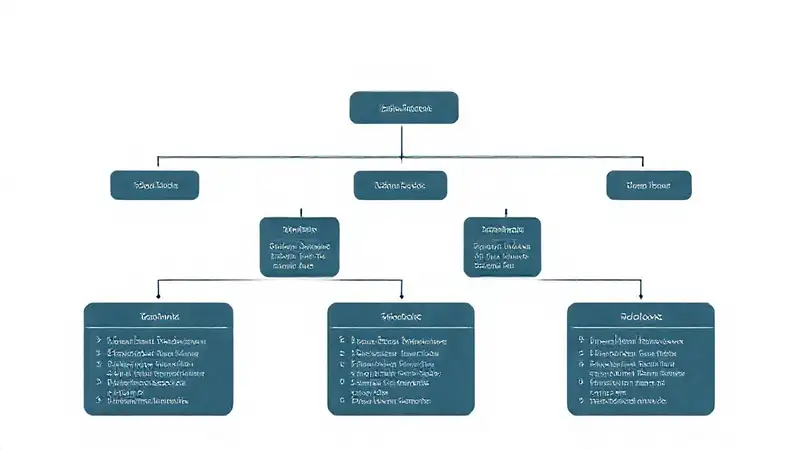 Diagrama jerárquico representa clases interconectadas