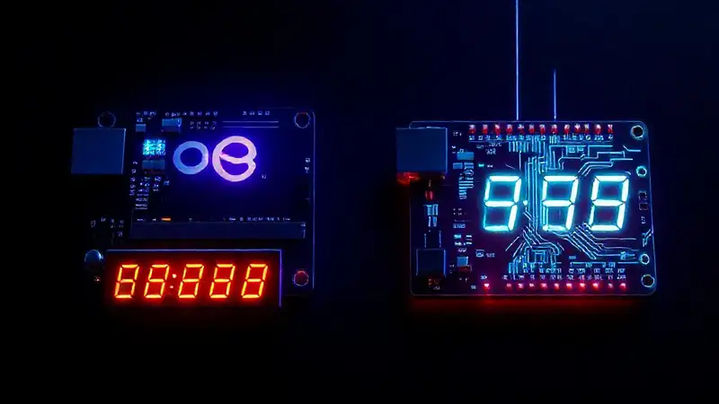 Un arte digital futurista y técnico