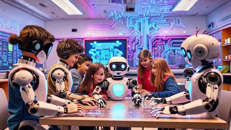 Robots fomentan aprendizaje colaborativo y brillante
