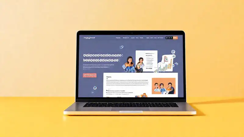 Diseño web educativo, moderno y atractivo