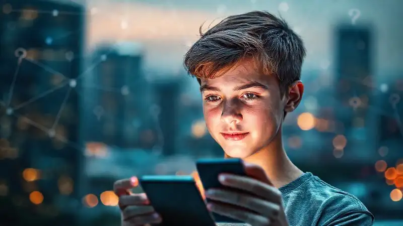 El adolescente conectado ilumina un futuro incierto