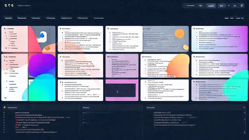 Diseño conceptual, moderno y vibrante