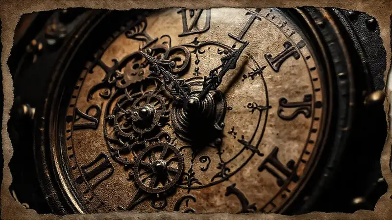 Un reloj intrigante evoca misterio antiguo