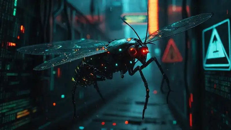 Insecto cibernético: corrupción digital y dilema ético