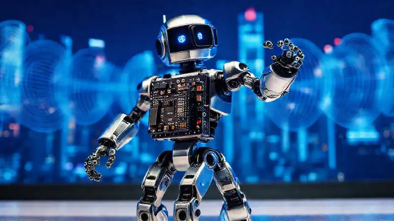 Un robot Arduino emite sonidos abstractos