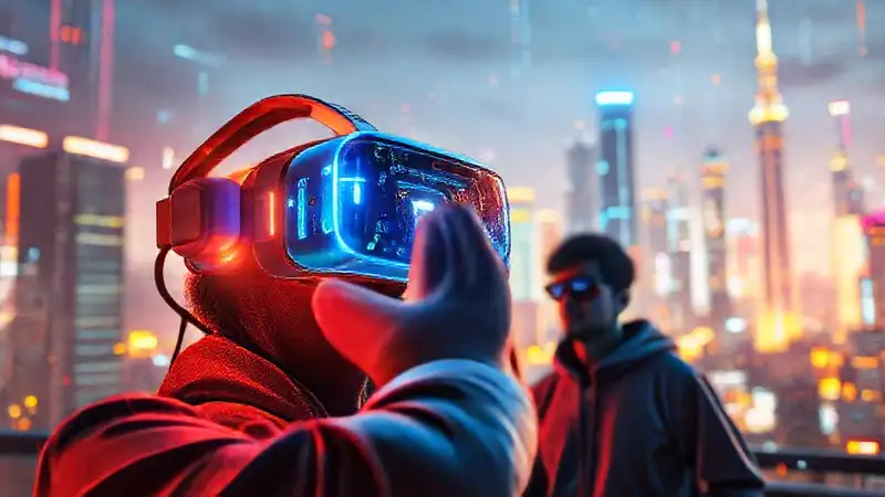Realidad virtual inmersiva aprende a diversos