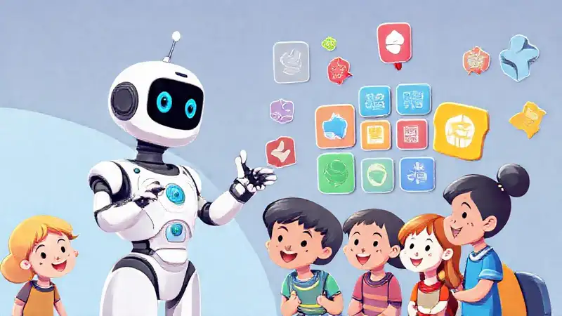 Un robot educativo digitalmente divertido