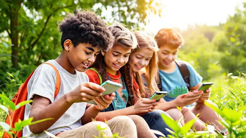 Jóvenes codifican un futuro sostenible digital