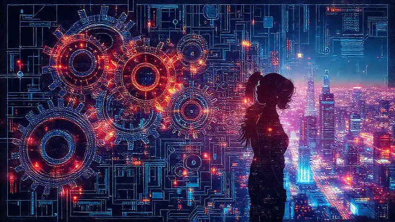 Futuro tecnológico, visualmente complejo e impactante