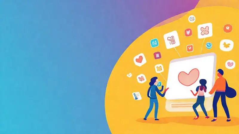 Diseño digital vibrante para redes sociales