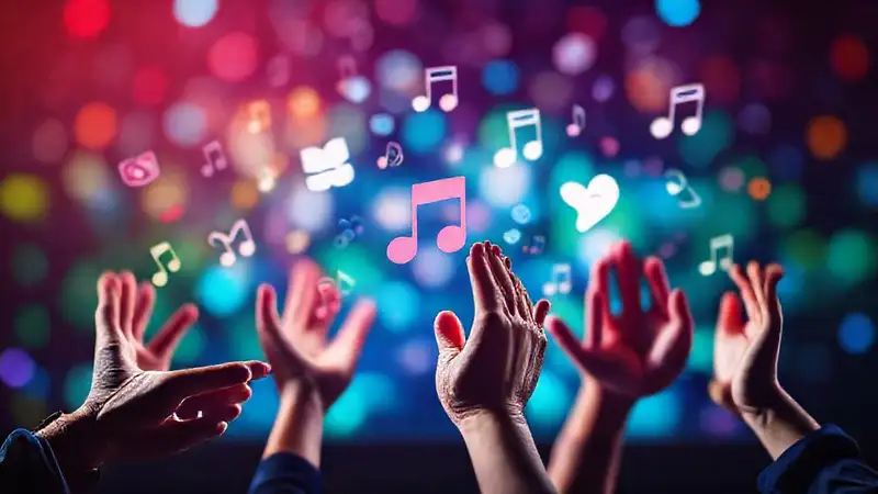 Redes sociales vibrantes conectan digitalmente