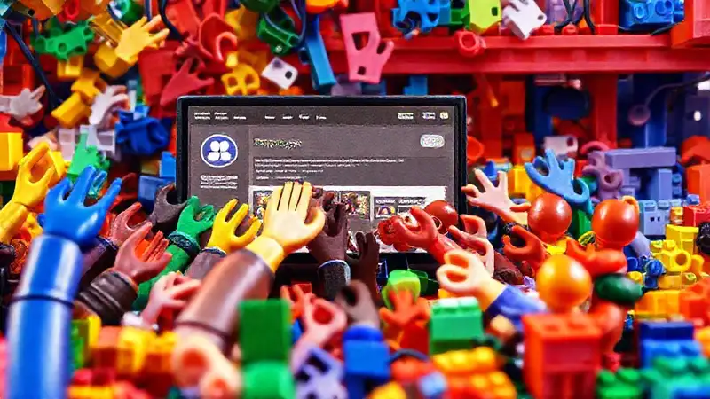 LEGO y comunidad online construyen juntos