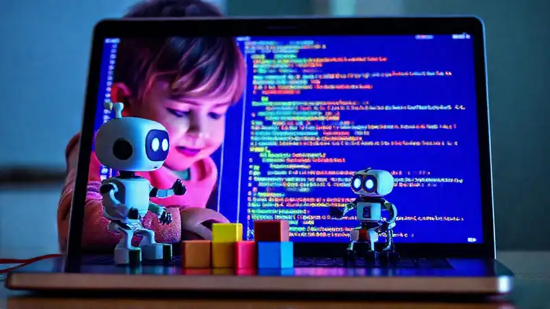 Niños aprenden a programar con alegría