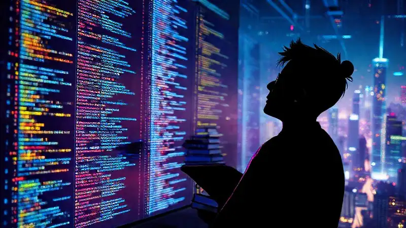 Programación futurista ilumina un mundo digital