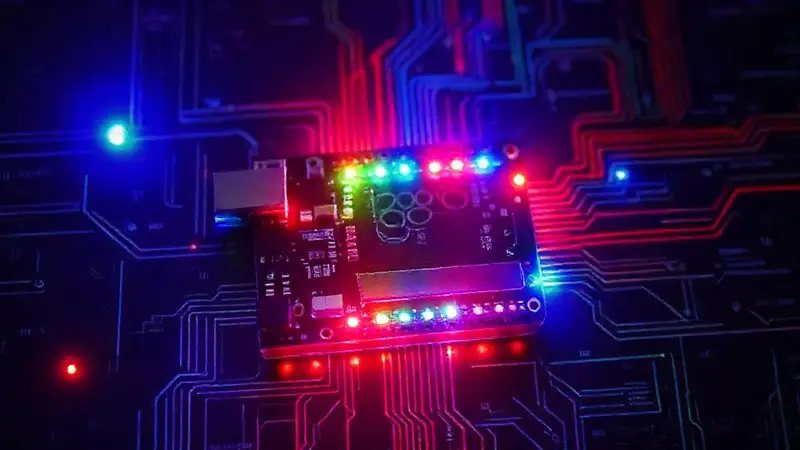 Arduino ilumina patrones con LEDs vibrantes