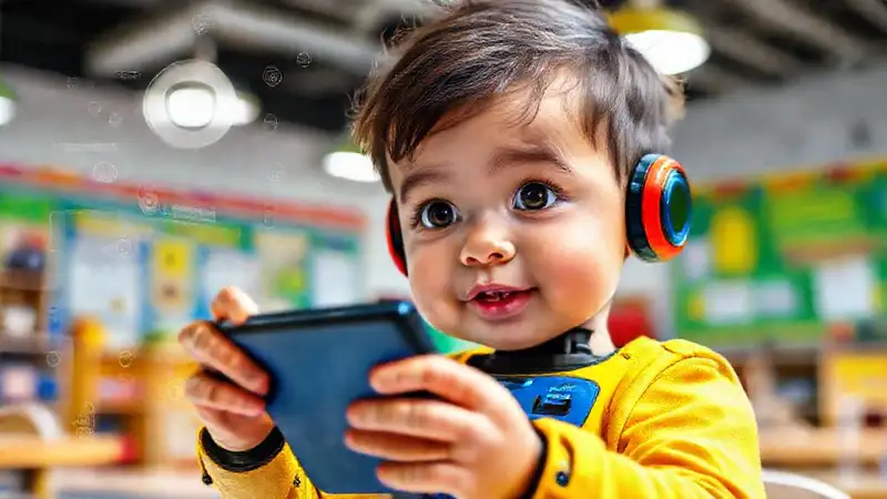 Niños aprenden codificación con robots coloridos