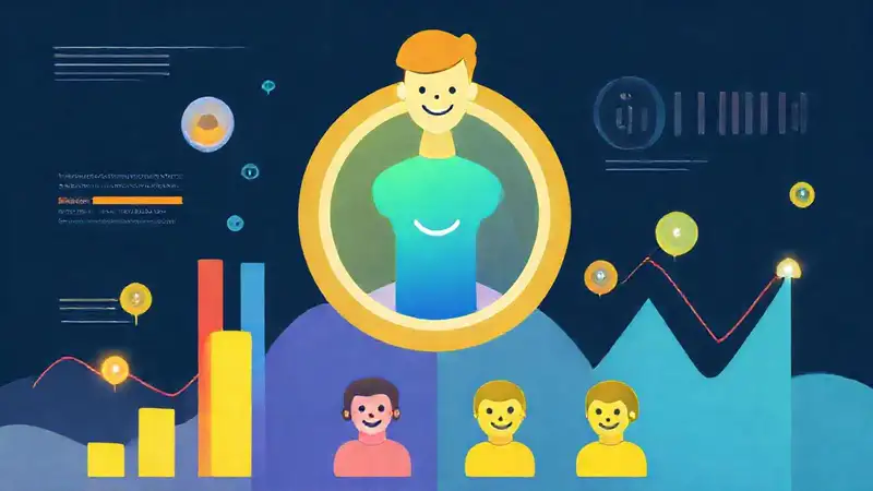 Éxito del cliente visualizado con datos