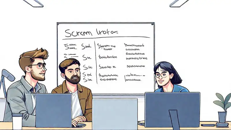 El Scrum Master guía al equipo