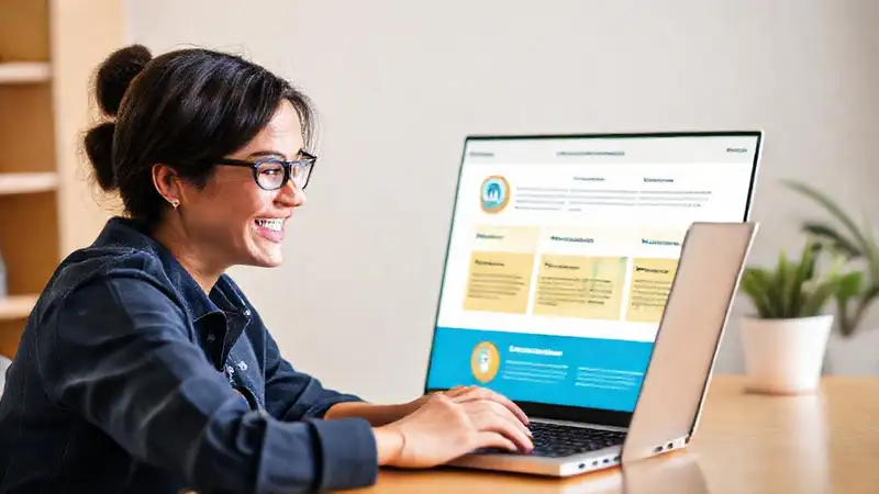 Tutor WordPress ayuda a estudiantes felices