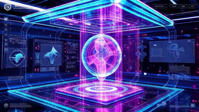Diseño digital futurista e interactivo
