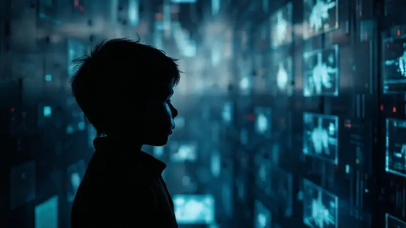 Silueta infantil: realidad fragmentada y ansiedad