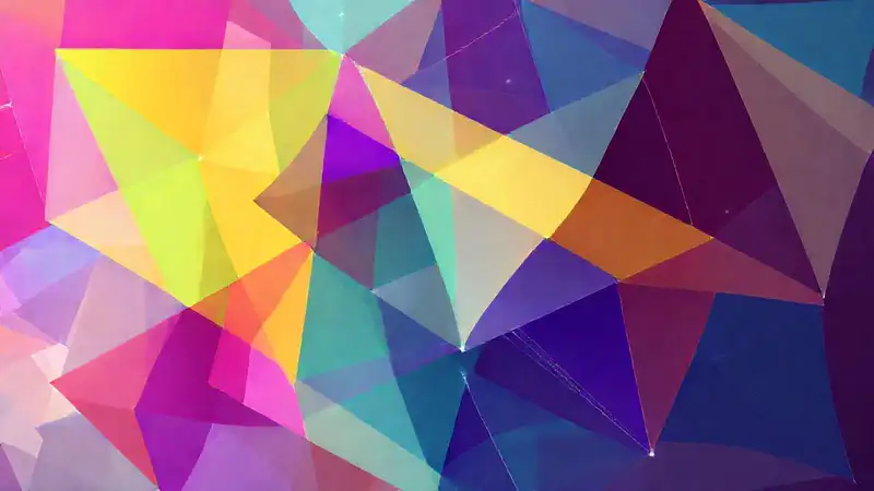 Arte digital futurista y complejo