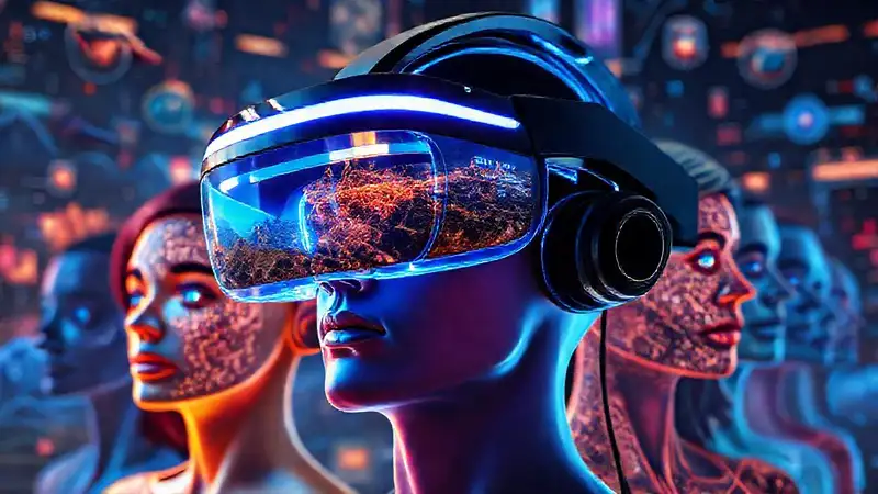 Visor VR futurista ofrece inmersión total