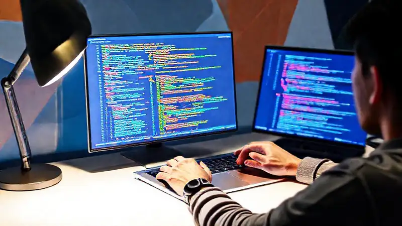 Un estudiante digitaliza su trabajo creativo