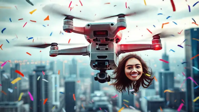 Drones festejaban un futuro esperanzador