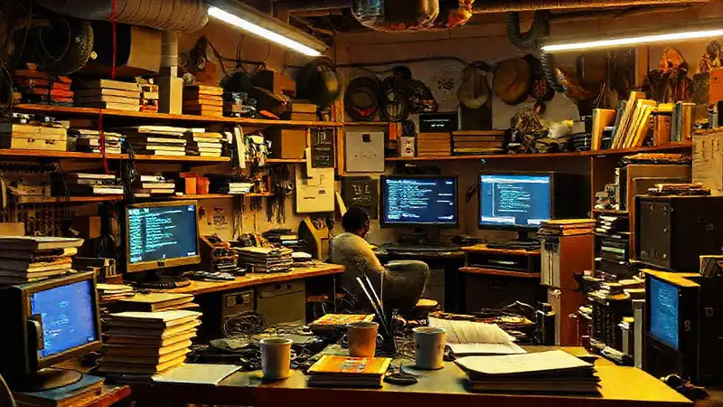 Un programador se centra en el caos creativo