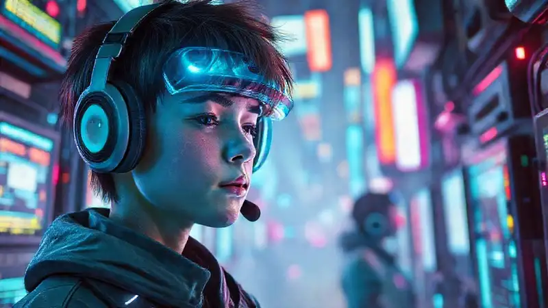 Jóvenes cibernéticos, calma en la ciudad