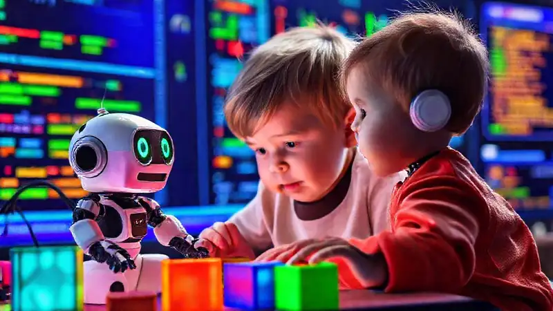 Un robot educativo ofrece un mundo digital brillante